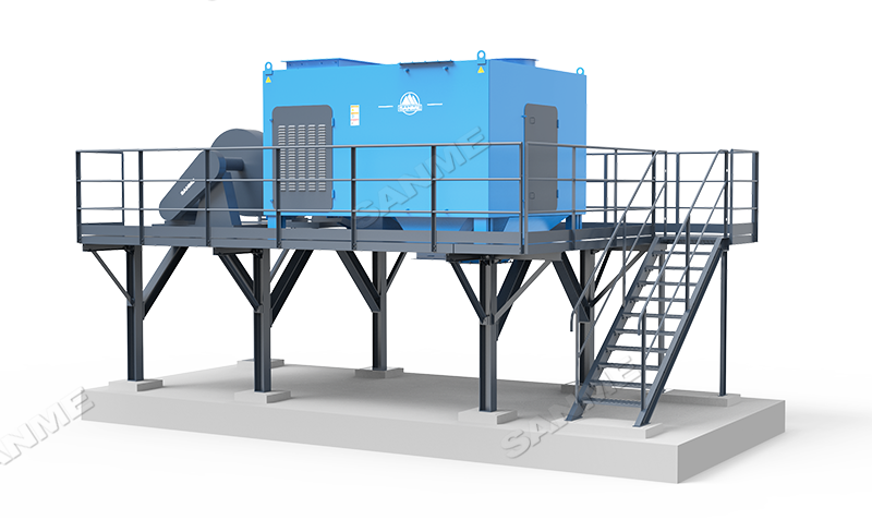 風(fēng)選除輕物質(zhì)系統(tǒng):SMW系列輕飄物分離機(jī)