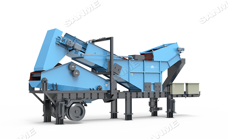 水浮選除輕物質(zhì)設(shè)備:PPHF系列移動(dòng)式帶式浮選機(jī)