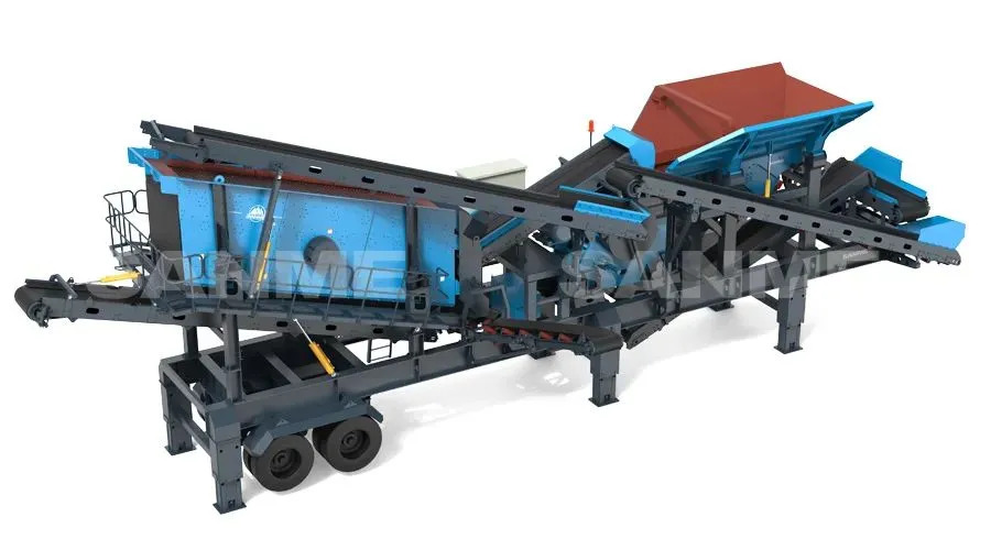 時(shí)產(chǎn)值近600萬！山美移動(dòng)式破碎篩分一體站助力江蘇高碳鉻鐵礦破碎項(xiàng)目建設(shè)