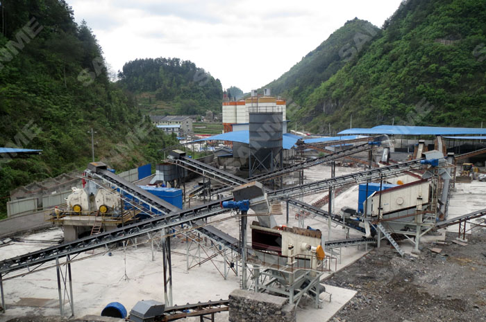 拉法基時(shí)產(chǎn)500噸石灰?guī)r制砂生產(chǎn)線 拉法基時(shí)產(chǎn)500噸石灰?guī)r制砂生產(chǎn)線