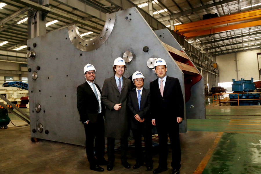 信心滿滿|德國SK集團新任董事長蒞臨山美股份參加合資公司年度董事會