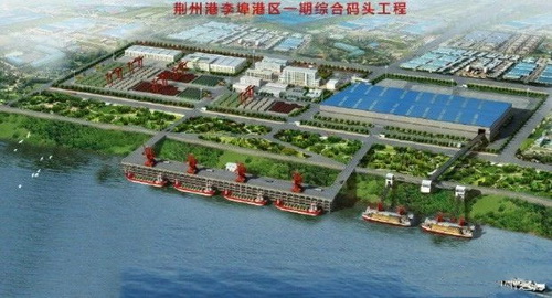 湖北一永久性砂石集并中心建成，總投資約2.5億元，年設(shè)計(jì)吞吐量360萬(wàn)噸