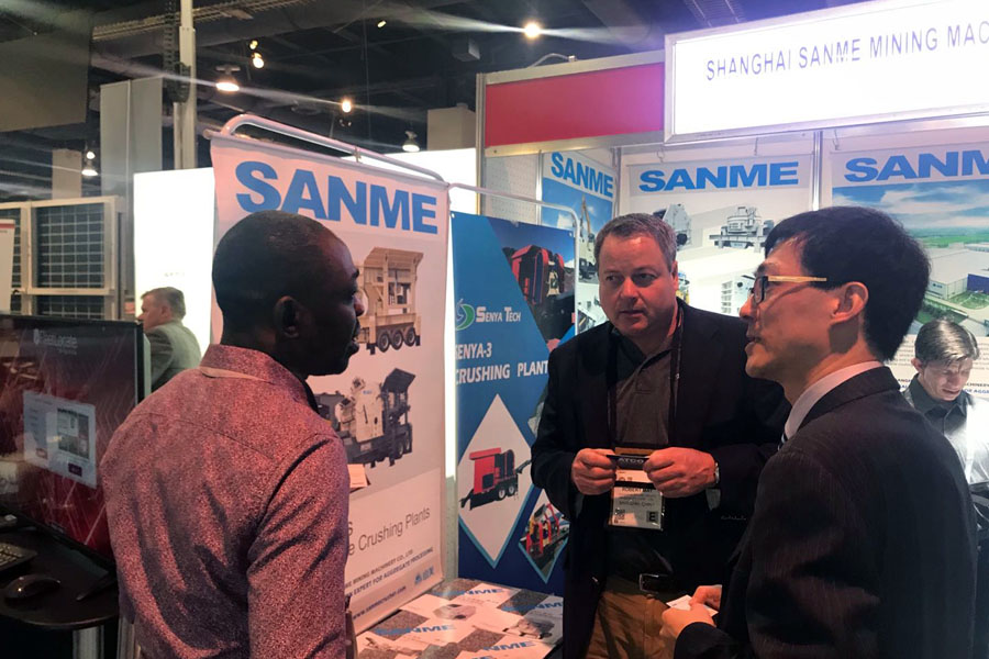 疫情擋不住走出去的腳步，山美股份亮相美國工程機械博覽會(CONEXPO-CON/AGG)向世界展示產(chǎn)品及服務(wù)