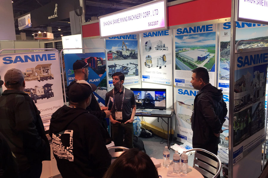 疫情擋不住走出去的腳步，山美股份亮相美國工程機械博覽會(CONEXPO-CON/AGG)向世界展示產(chǎn)品及服務(wù)