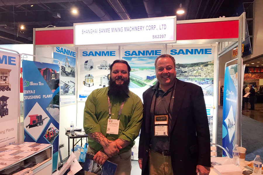 疫情擋不住走出去的腳步，山美股份亮相美國工程機械博覽會(CONEXPO-CON/AGG)向世界展示產(chǎn)品及服務(wù)