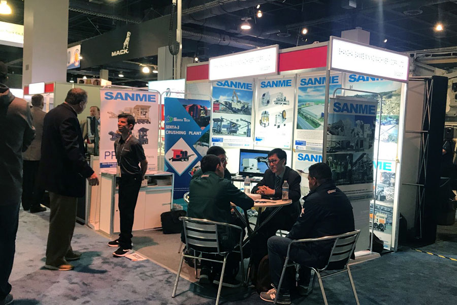 疫情擋不住走出去的腳步，山美股份亮相美國工程機械博覽會(CONEXPO-CON/AGG)向世界展示產(chǎn)品及服務(wù)