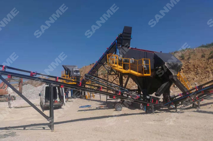 疫情擋不住中國產(chǎn)品走向歐洲 山美股份提供成套設備的骨料生產(chǎn)線調(diào)試投產(chǎn)，產(chǎn)量超預期！