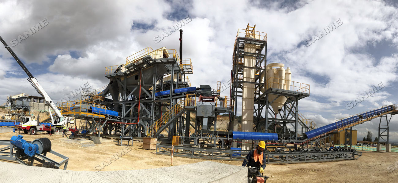 拉豪集團(tuán)骨料項(xiàng)目|由上海山美股份承建的拉豪集團(tuán)哥倫比亞骨料項(xiàng)目即將完成設(shè)備安裝