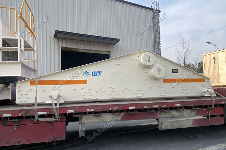 新年發(fā)貨忙｜上海山美股份高性能破碎篩分裝備發(fā)往安徽銅陵，服務(wù)于當(dāng)?shù)啬戤a(chǎn)300萬(wàn)噸骨料生產(chǎn)線