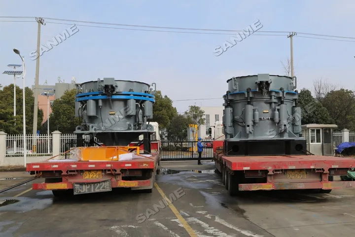 年前發(fā)貨忙|上海山美股份高性能制砂設(shè)備發(fā)往江蘇鹽城