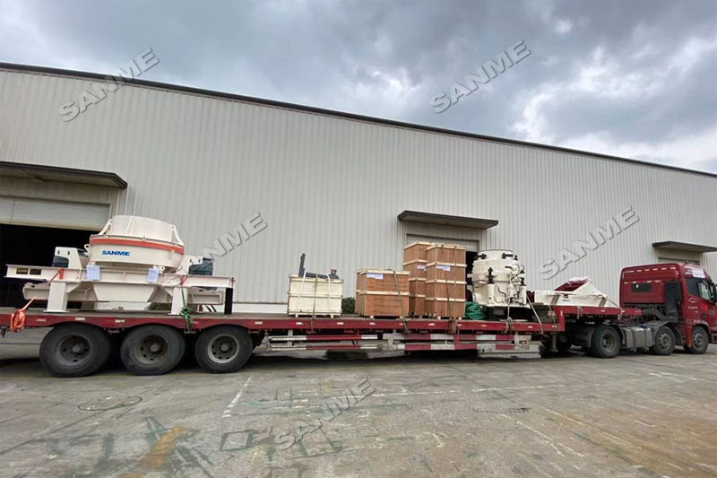 發(fā)貨忙｜上海山美股份高性能破碎篩分裝備奔赴歐洲和非洲，服務于當地骨料項目