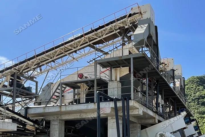 山美項(xiàng)目|安徽銅陵年產(chǎn)400萬(wàn)噸的石灰石骨料生產(chǎn)線蓄勢(shì)待發(fā)