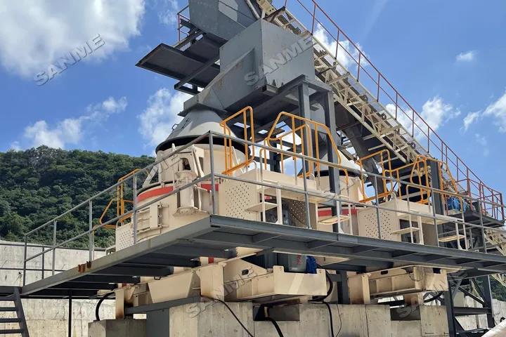 山美項(xiàng)目|安徽銅陵年產(chǎn)400萬(wàn)噸的石灰石骨料生產(chǎn)線蓄勢(shì)待發(fā)