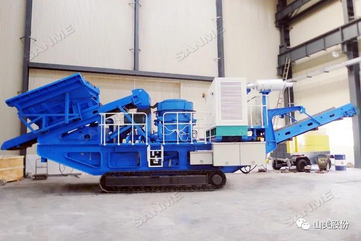 上海山美股份｜深耕履帶移動式破碎篩分市場，為客戶締造卓越價值