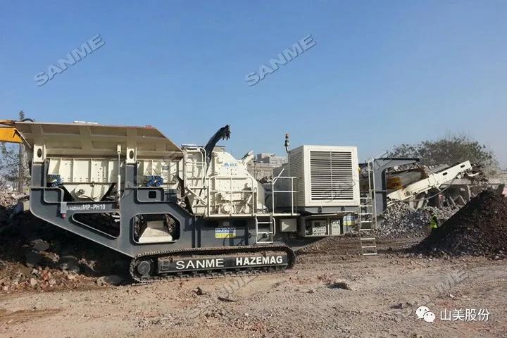上海山美股份｜深耕履帶移動式破碎篩分市場，為客戶締造卓越價值