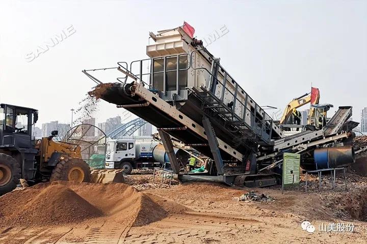 上海山美股份｜深耕履帶移動式破碎篩分市場，為客戶締造卓越價值