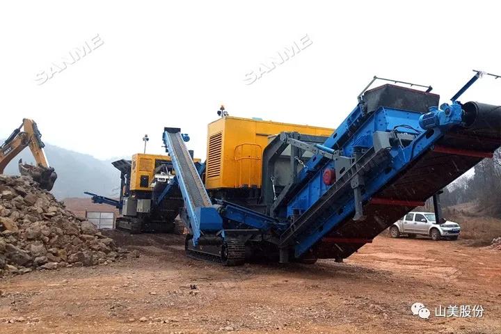 上海山美股份｜深耕履帶移動式破碎篩分市場，為客戶締造卓越價值