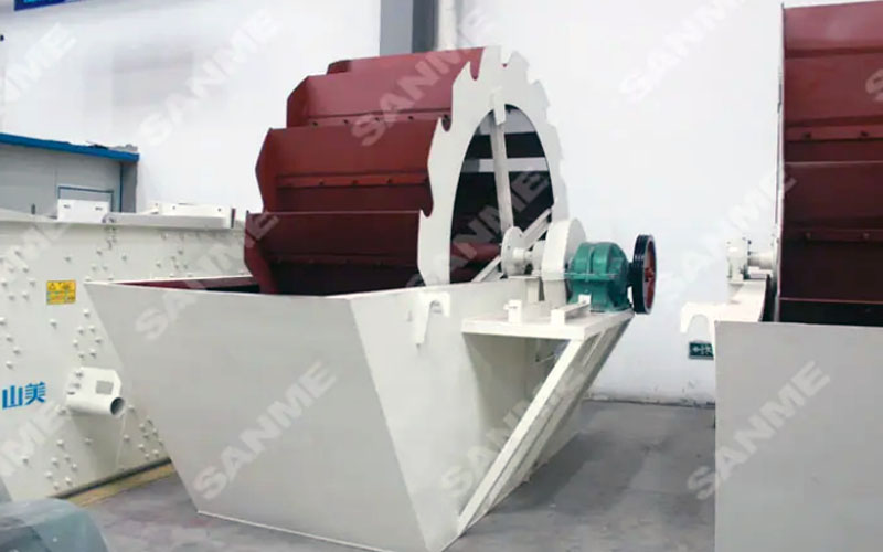 高效輪式洗砂機，洗凈度高，產(chǎn)量大！