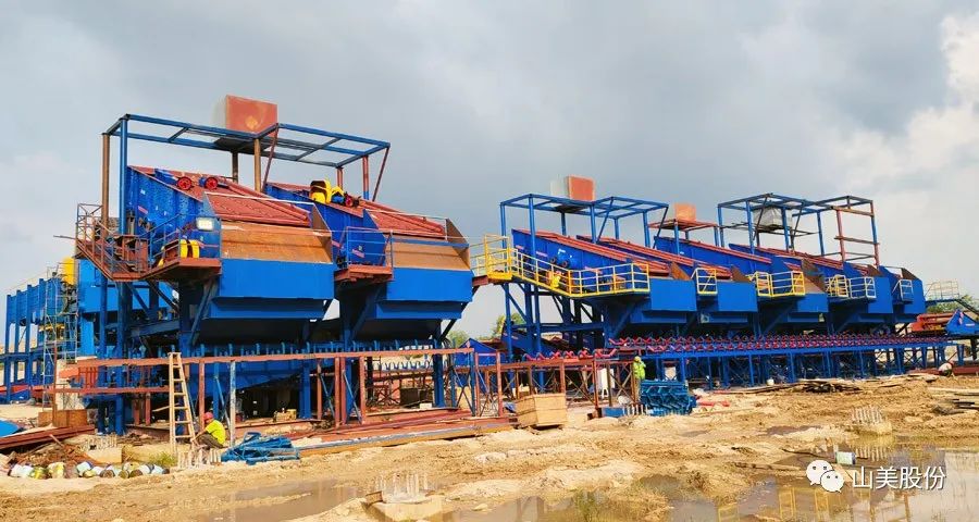 金秋九月發(fā)貨忙|上海山美股份高性能裝備助力多個國內(nèi)外骨料項目