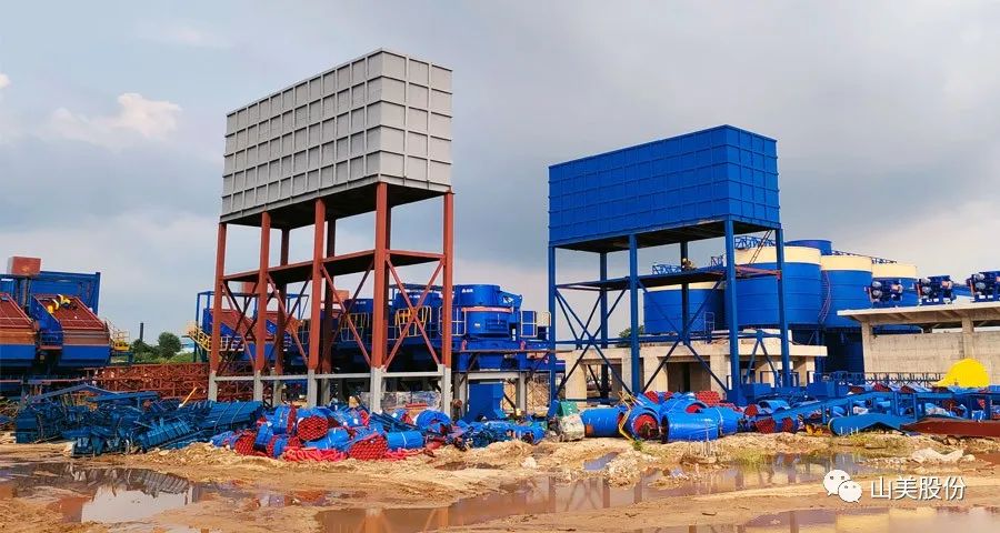 金秋九月發(fā)貨忙|上海山美股份高性能裝備助力多個國內(nèi)外骨料項目