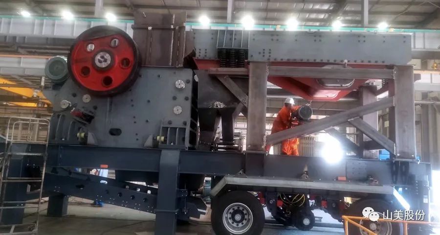 金秋九月發(fā)貨忙|上海山美股份高性能裝備助力多個國內(nèi)外骨料項目