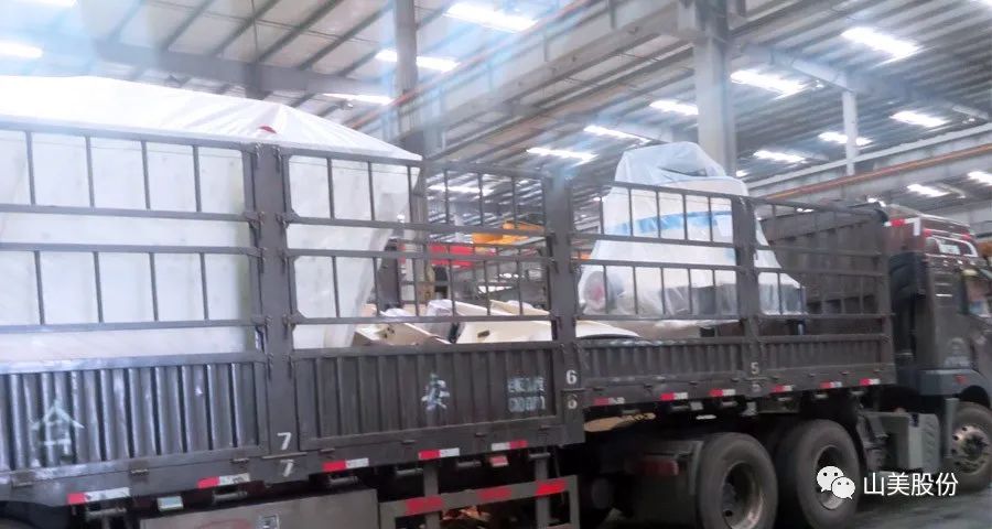 金秋九月發(fā)貨忙|上海山美股份高性能裝備助力多個國內(nèi)外骨料項目