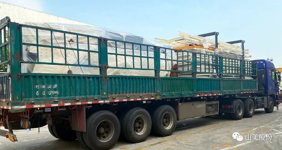 金秋九月發(fā)貨忙|上海山美股份高性能裝備助力多個國內(nèi)外骨料項目