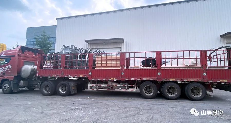 金秋九月發(fā)貨忙|上海山美股份高性能裝備助力多個國內(nèi)外骨料項目