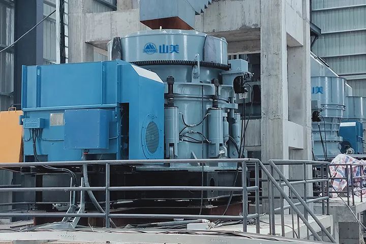 SMS系列多缸液壓圓錐破碎機(jī)，精品骨料生產(chǎn)線的理想選擇