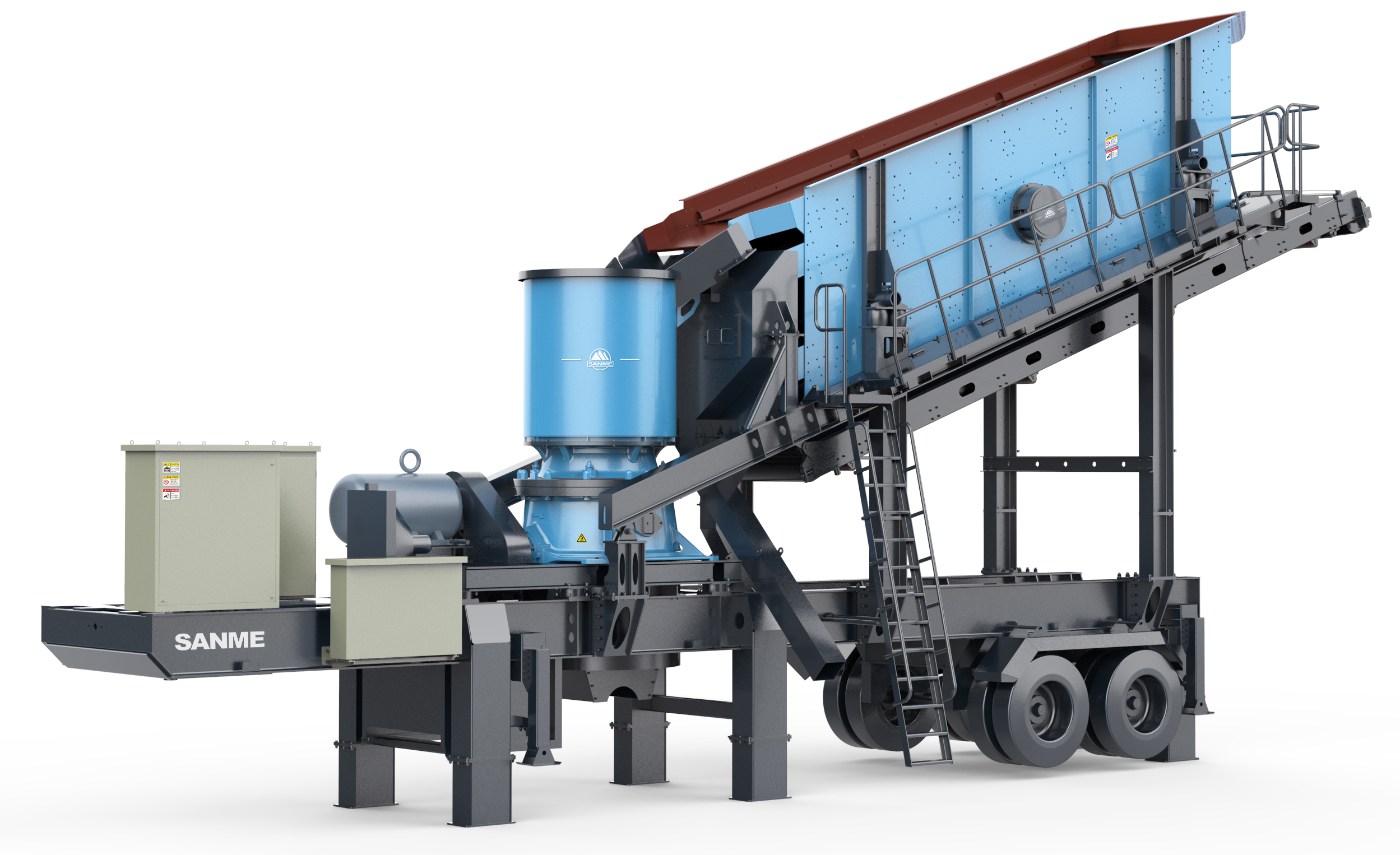 兩大移動(dòng)破碎站：輪胎式vs履帶式，5方面對(duì)比讓你看清差別！