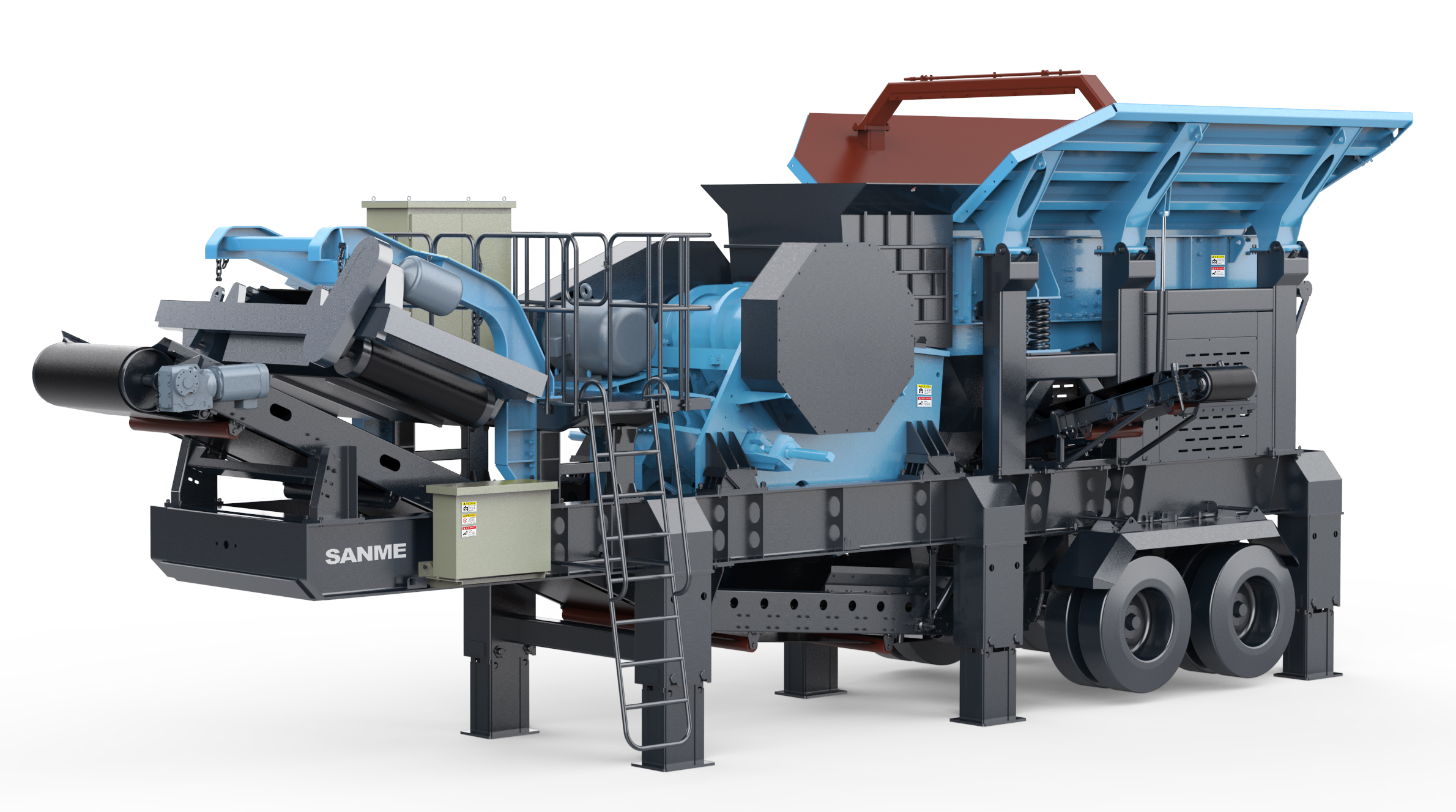 移動破碎機相對于常規(guī)破碎機有什么性能上的優(yōu)點？