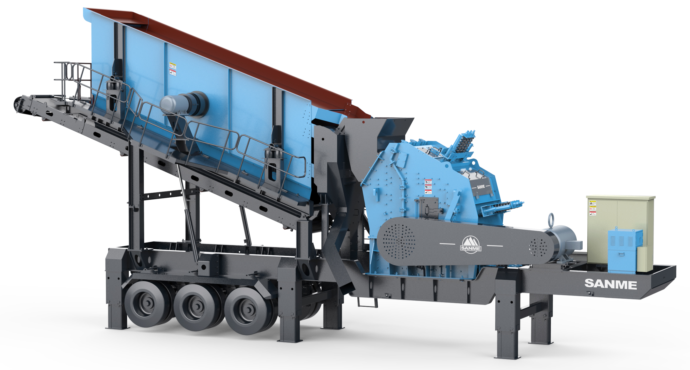 輪胎式移動破碎站和履帶式移動破碎站的差別在哪里？