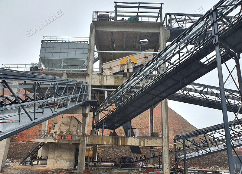 砂石骨料的生產(chǎn)線系統(tǒng)構(gòu)成有哪些？