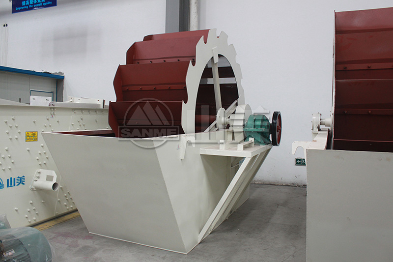 輪式洗砂機(jī)在大型骨料生產(chǎn)線中的作用有哪些？